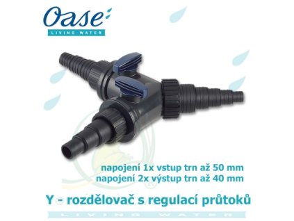 Oase Y rozdvojka