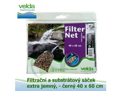 Velda filtracni a substratovy sacek extra jemny 40x60