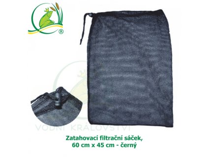 VK filtracni sacek cerny zatahovaci 60x45