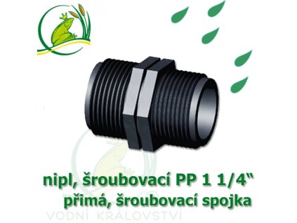 VK nipl jezirkova pp spojka prima sroubeni externi 1 1 4