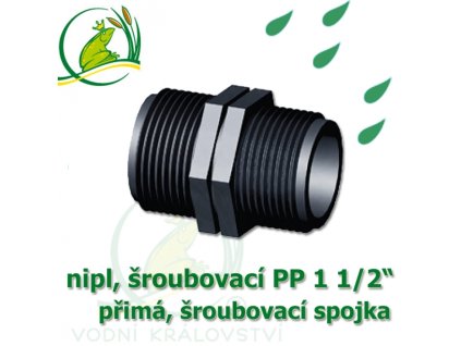 VK nipl jezirkova pp spojka prima sroubeni externi 1 1 2