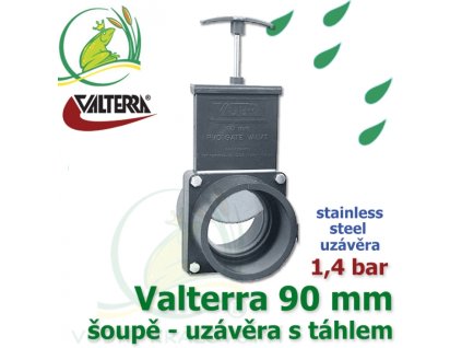 valterra soupe 90 mm original tazny pvc uzaver s nerezovym uzaverem