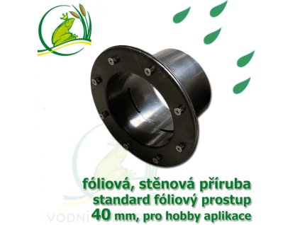 VK pvc priruba foliova 40 mm foliovy prostup standard