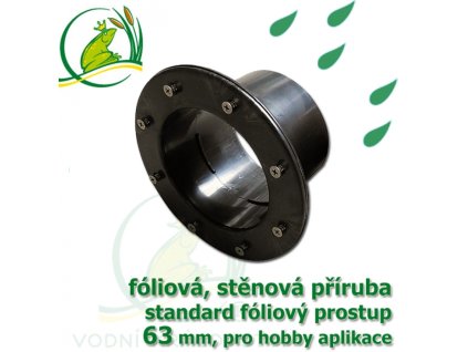 VK pvc priruba foliova 63 mm foliovy prostup standard
