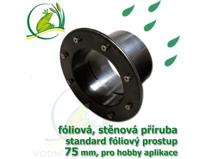 VK pvc priruba foliova 75 mm foliovy prostup standard