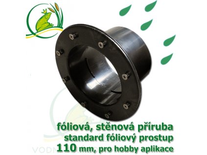 VK pvc priruba foliova 110 mm foliovy prostup standard