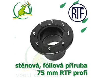 VK pvc priruba foliova 75 mm foliovy prostup extra rtf