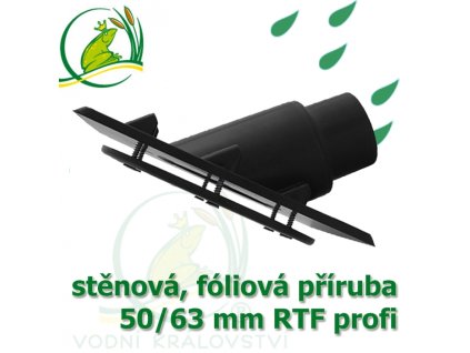 VK pvc priruba foliova 50+63 mm foliovy prostup extra rtf uhel 45stupnu