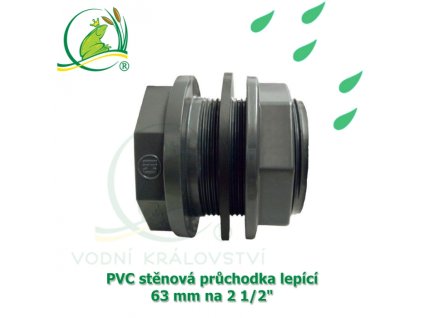 VK pvc stenova pruchodka lepici 63 mm