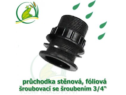 VK stenova pruchodka sroubovaci pp 3 4 se sroubenim
