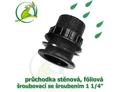 VK stenova pruchodka sroubovaci pp 1 1 4 se sroubenim