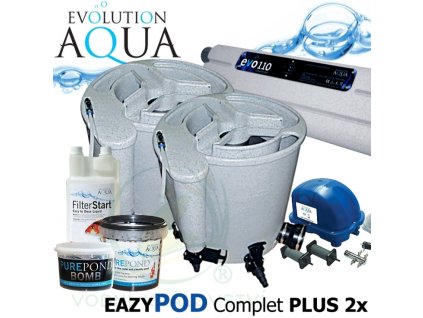 EA double eazy pod complete plus 2xeazy pod evo 110 airtech 70 l bakterie