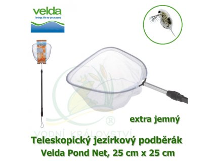 2419 3980 jezirkovy podberak profi net extra jemny 25 cm x 25 cm