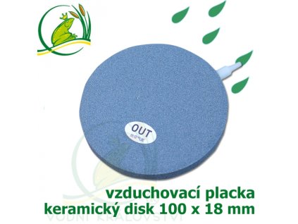 VK vzduchovaci placka 100 mm x 18 mm