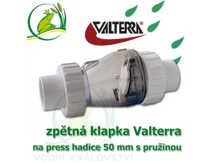 Valterra zpetna klapka 50+pruzina