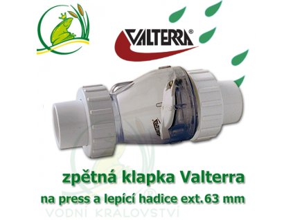 Valterra zpetna klapka 63