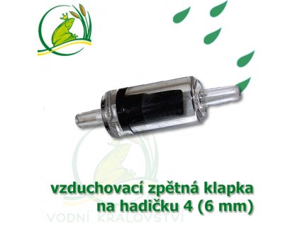 VK zpetna klapka vzduchovaci 4 6mm