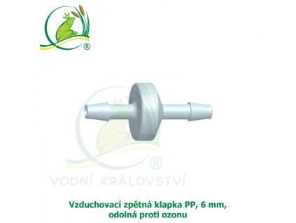 VK zpetna klapka vzduchovaci ozon 6mm