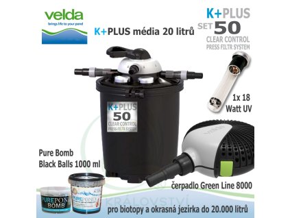 VELDA K+PLUS CC 50 SET