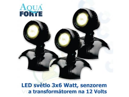 AF LED 3x6Watt