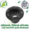 VK pvc priruba foliova 110 mm foliovy prostup extra rtf zkraceny