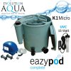 EA eazy pod micro air complete vcetne uv 18 watt a kompresoru airtech 70 pro jezirka do 25 m3 v khaki barve
