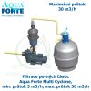 VK filtrace pevnych castic multi cyclone min prutok 3 m3 h max prutok 30 m3 3
