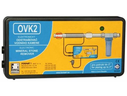 Elektronický odstraňovač vodního kamene OVK2