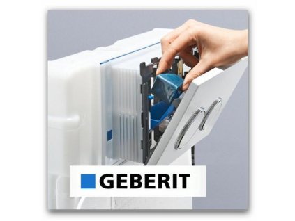 Geberit souprava s otvorem pro vhazování tablet 115.610.00.1