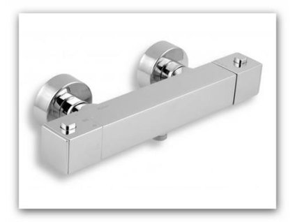 Termostatická hranatá sprchová baterie Aquasave 150 mm 2860/1.0 bez příslušenství