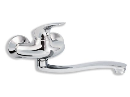 Dřezová nebo umyvadlová nástěnná baterie 100 mm Metalia 57074.0