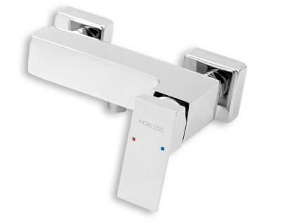 Sprchová nástěnná hranatá baterie Novaservis Nobless Edge 150 mm 36061/1,0 bez příslušenství
