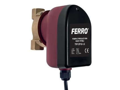 Energeticky úsporné cirkulační čerpadlo FERRO CP15-1,5 0101W