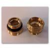 Mosazný adaptér A-12xEK 1/2"x3/4"EK pro konické těsnení