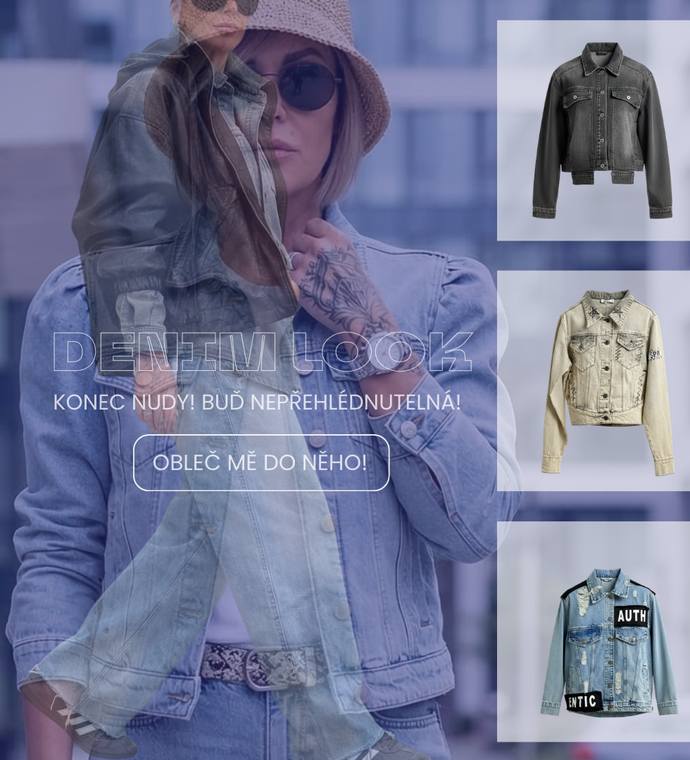 DENIM LOOK
