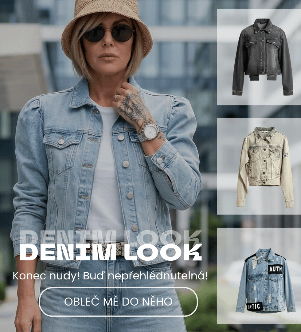 DENIM LOOK