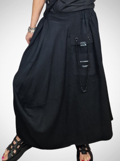 Černá sukně H4