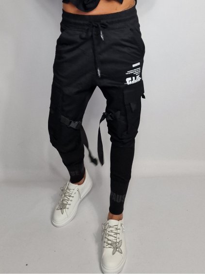 Černé unisex kalhoty SPOT 2