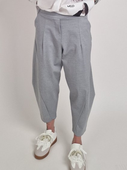 Šedé kalhoty TOSCANA