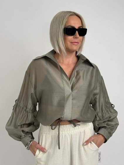 Khaki košile Distance