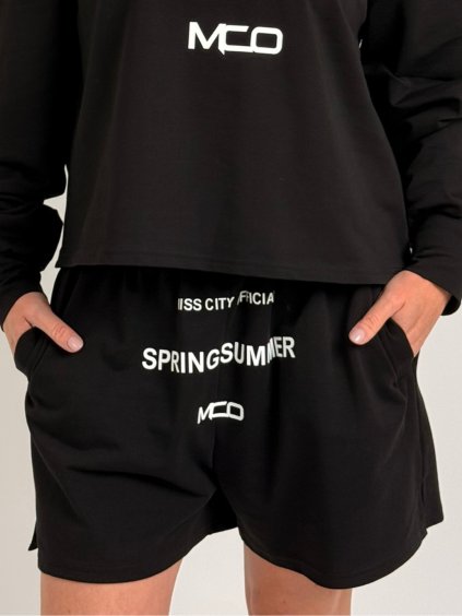 Černé kraťasy SPRING