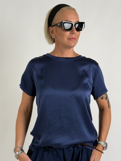 Tmavě modré tričko PATRIZIA