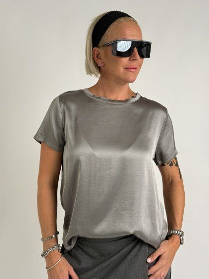 Šedé tričko Patrizia