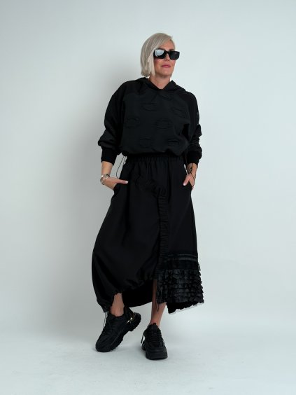 Černá sukně THEBE