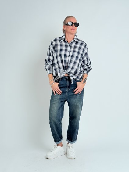 Modré džíny PERFECT 9058