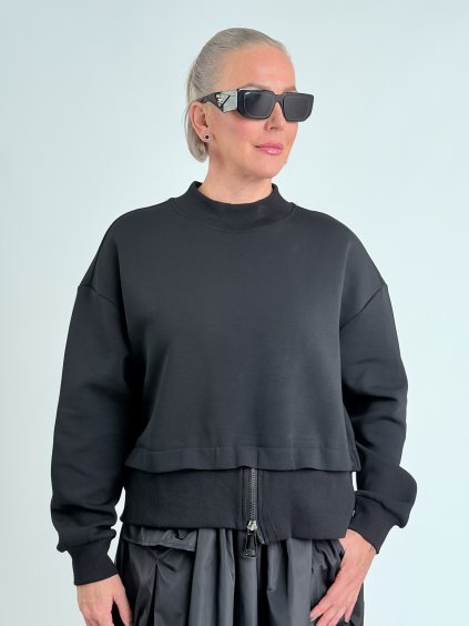 Černá mikina CARMA