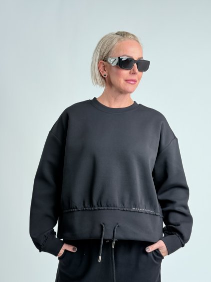 Černá mikina AGATHA