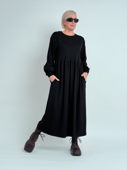 Černé šaty VECTOR