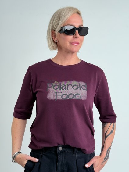 Bordó triko POLAROID