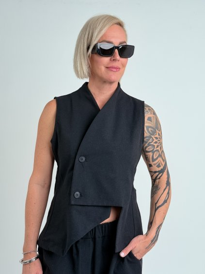 Černá vestička EMILY